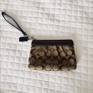 COACH wristlet.